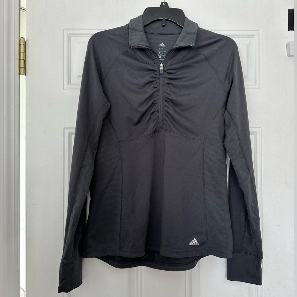 Adidas womens half-zip top